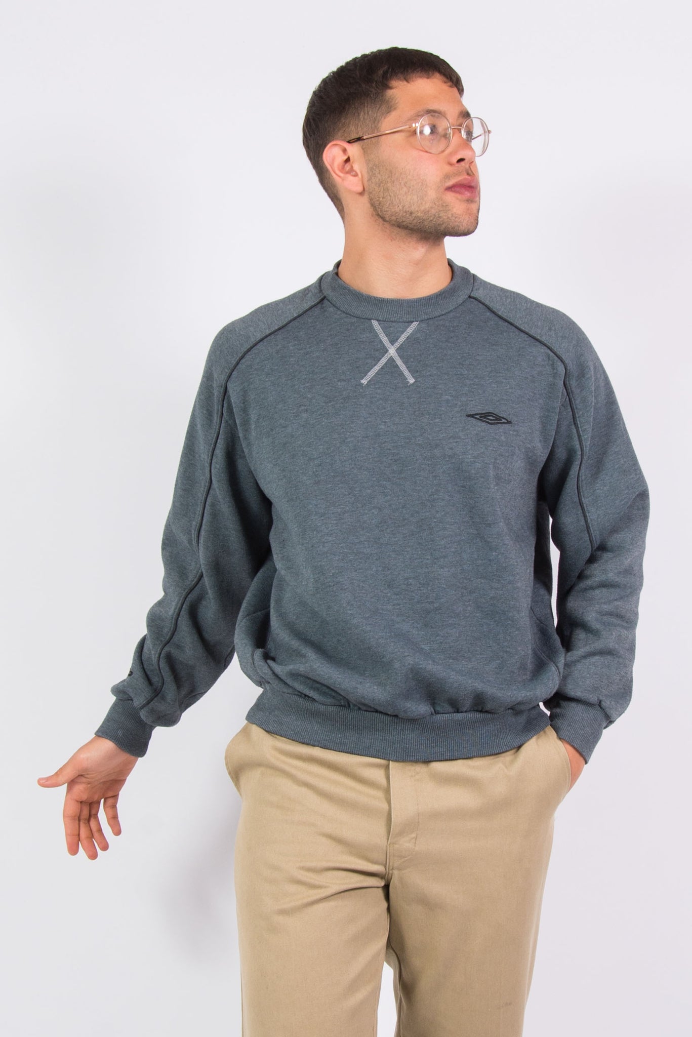 umbro sweatshirt grey