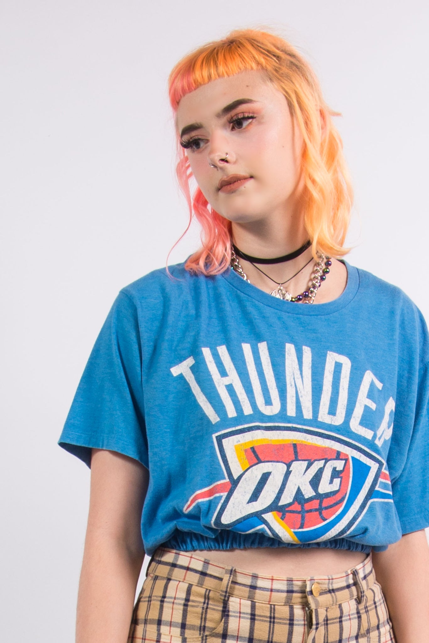 oklahoma city thunder vintage t shirts