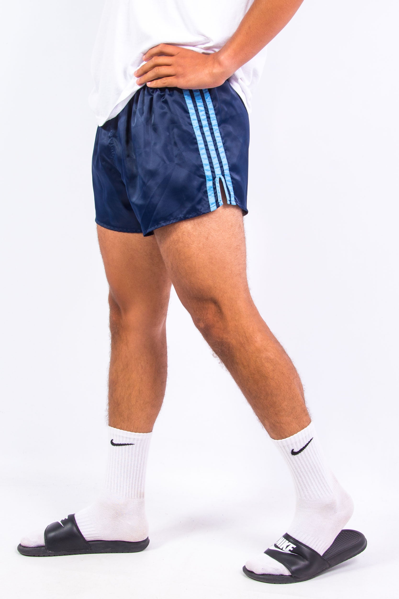 adidas vintage running shorts