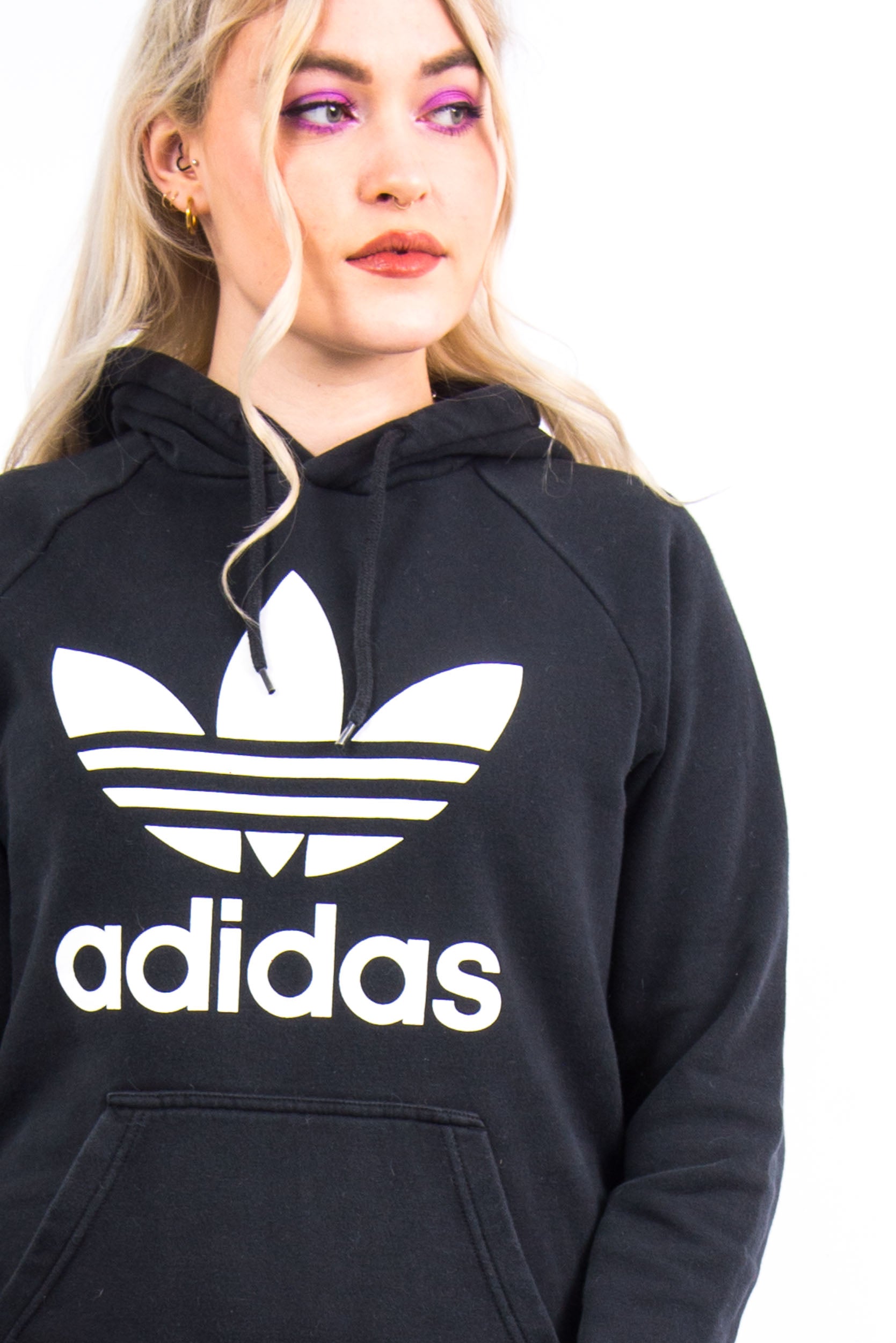 adidas spell out hoodie