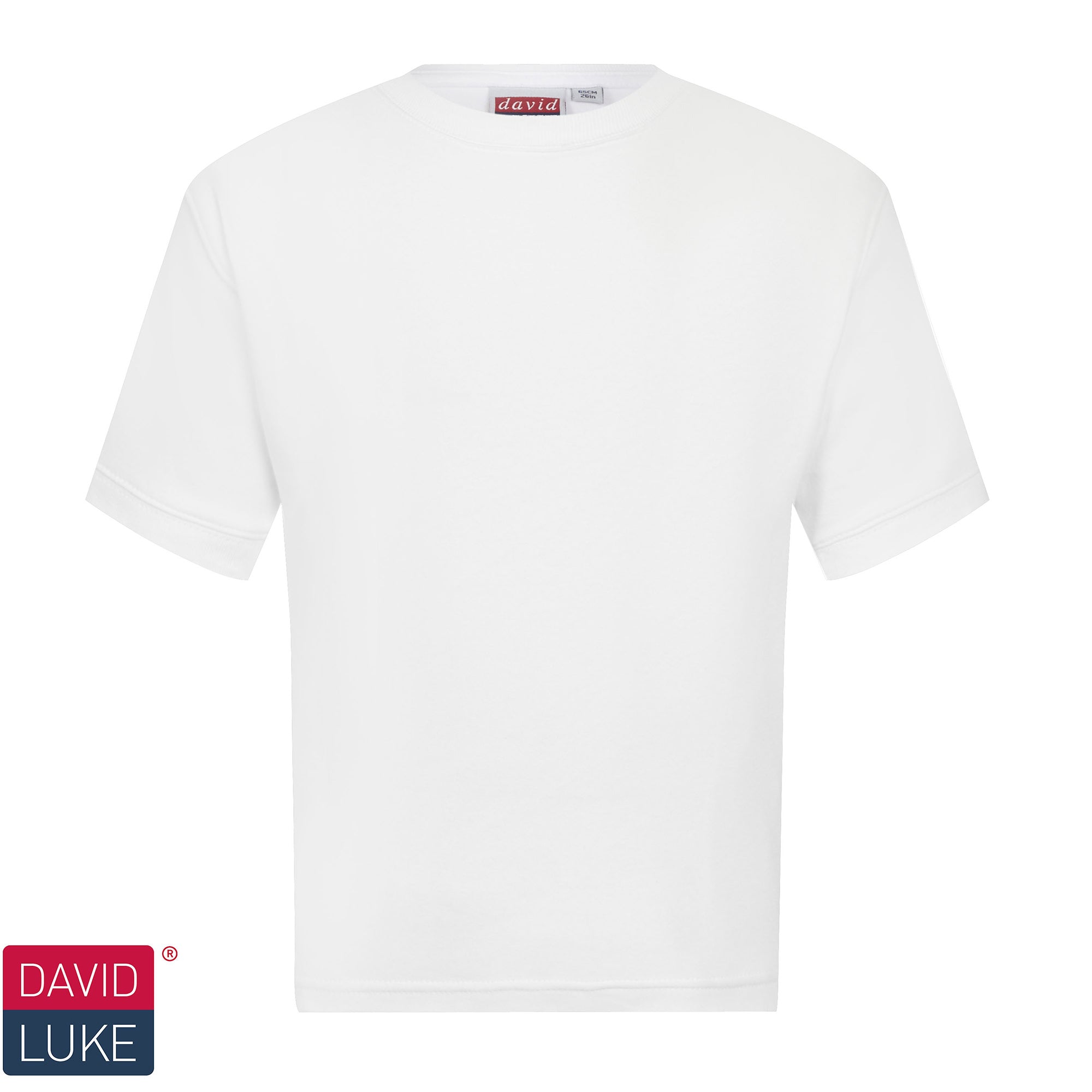 plain white tee