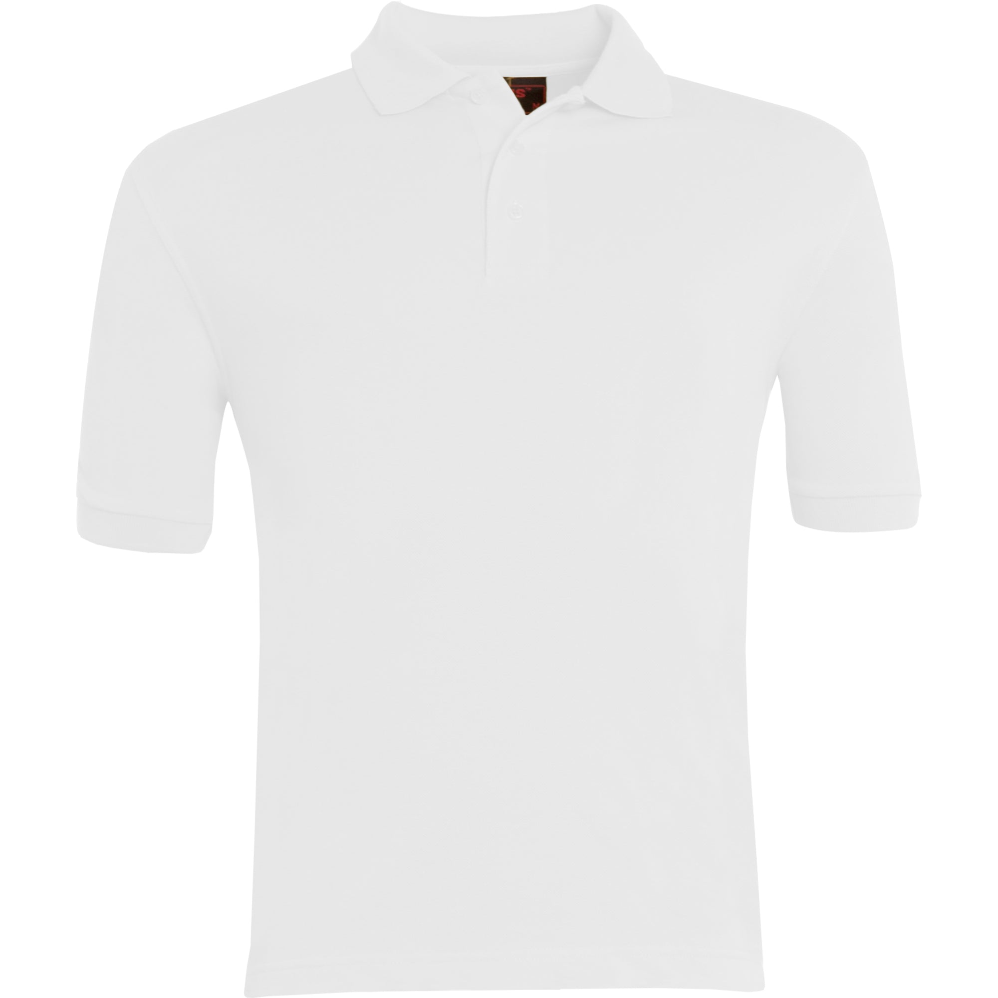 Plain White Polo Shirt