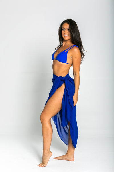 Chiffon Kimono - Royal Blue – COCONUT COVE