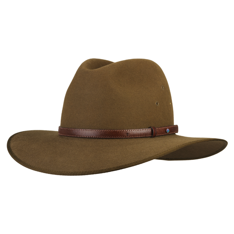 akubra traveller khaki