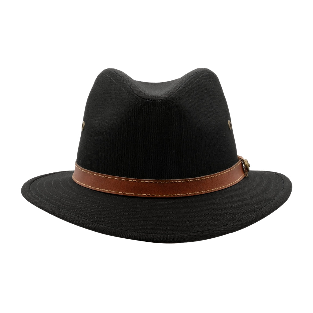 Barmah Sundowner Kangaroo Hat - Dark Brown – Strand Hatters