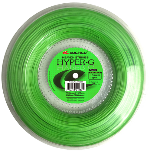 Solinco Hyper G 1.25 Reel – Prelli Tennis