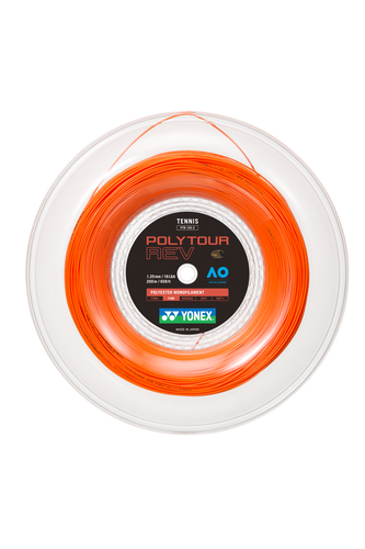 Yonex Poly Tour Rev White Reel 1.25 (200m) – Prelli Tennis