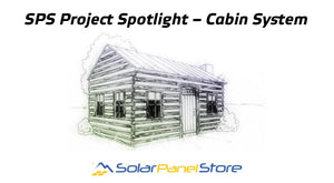 Sps Project Spotlight Small Hunting Cabin Solar System Cabin