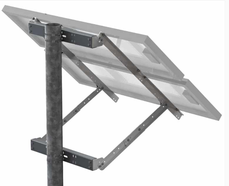 Tamarack 45 Inch Solar Panel Side-Of-Pole Mount - UNI-SP/02 | solar ...