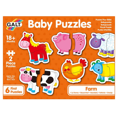 Bebe Puzzle 6 Puzzles Con Formas - Mascotas — Que Regalo