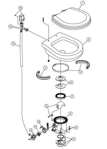 25+ Dometic Rv Toilet Parts Diagram