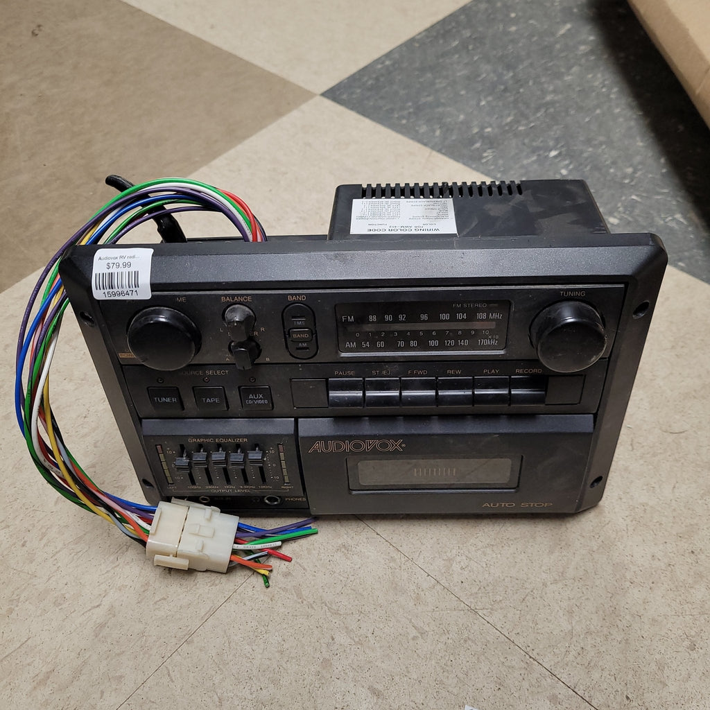 Audiovox RV radio AWM412 | Young Farts RV Parts