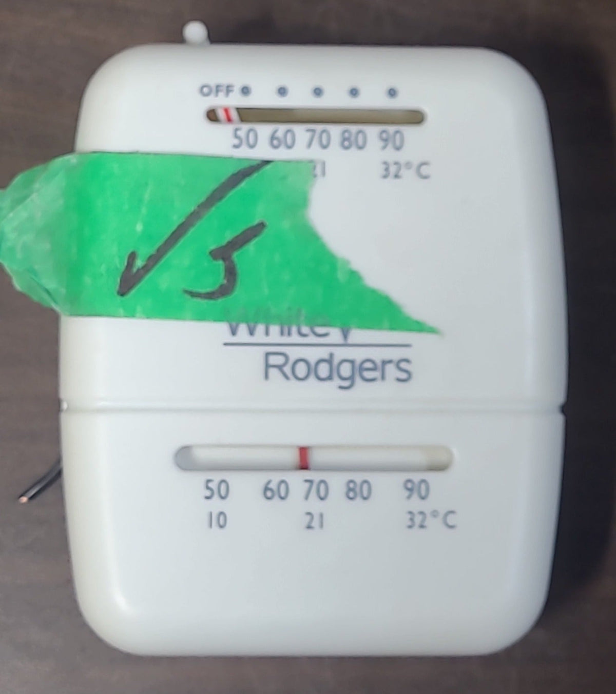 Used White Rodgers Analog Thermostat Furnace Young Farts RV Parts   Used White Rodgers Analog Thermostat Furnace 652671 1200x1353 