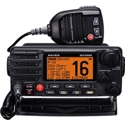 VHF Radio Standard Horizon GX2000B MATRIX; Fixed Mount; United States And  Canadian Channels; 25/ 1 Watts;