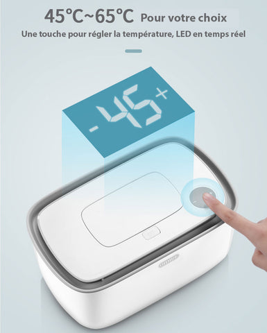 Chauffe-lingettes Le Réchauffeur de Lingette de bébé, Le Distributeur Chaud  de Lingette d'USB Sauvent parapharmacie froid