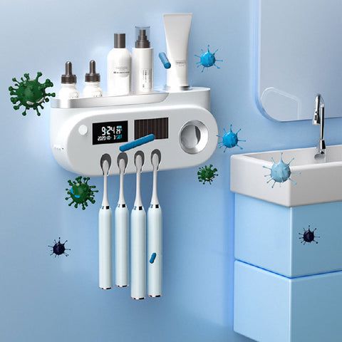 Distributeur automatique de dentifrice, rangement familiale - salle de bain