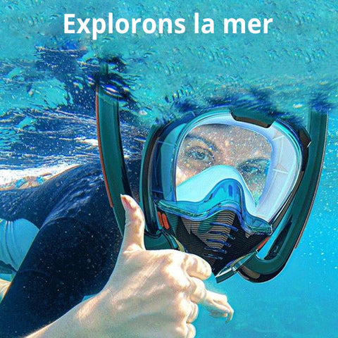 Masque de plongée : intégral ou régulier? – Voyages & Plongée Sous Marine!