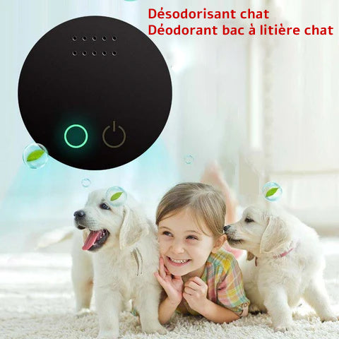 Purificateur d'odeurs intelligent pour chats et chien