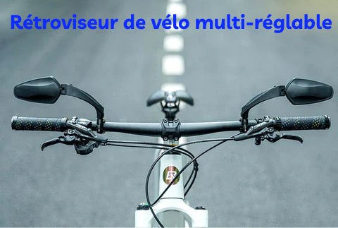 Rétroviseur Latéral De Moto Réglable, Rétroviseur De Moto, Pratique Pour  Utiliser Un Vélo électrique Pour Moto 