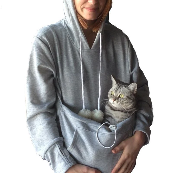 Pull chaud en polaire pour chat, sweat à capuche pour chat avec