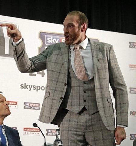 An Evening with Tyson Fury - What Do You Wear? – Suave Owl Menswear