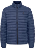 True blue puffa jacket for men.