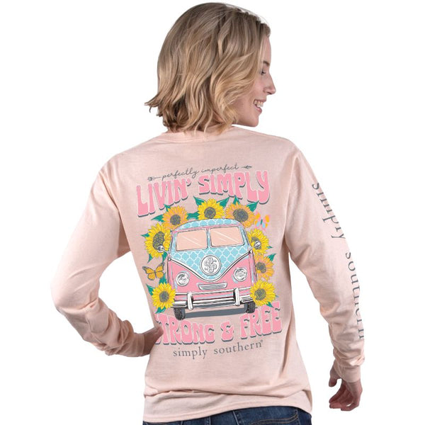 Simply Southern Long Sleeve Tee Fur Mama - Coastal Cottage Outfitters