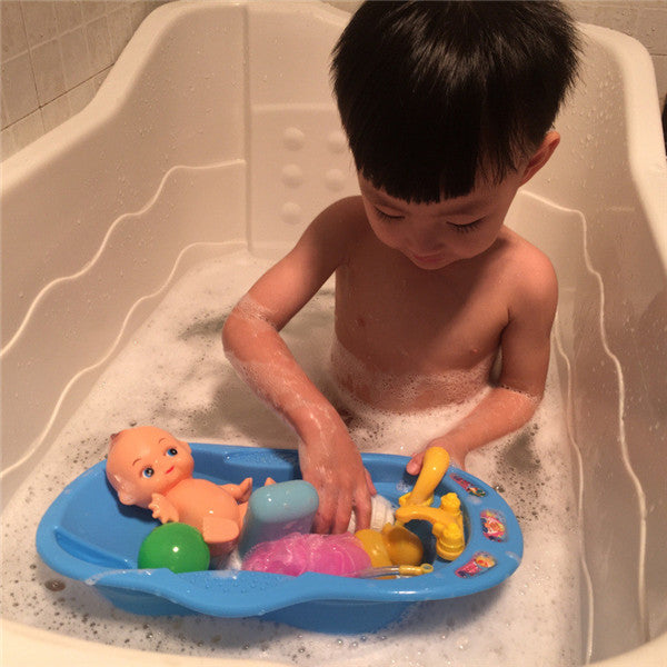 baby play bath