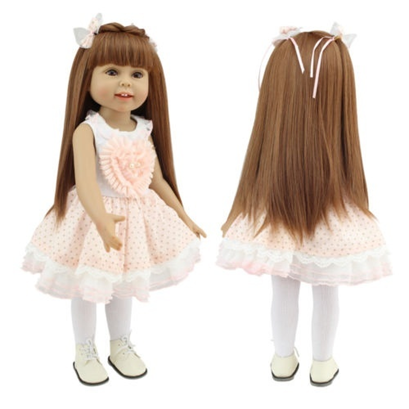 american girl dolls with long hair