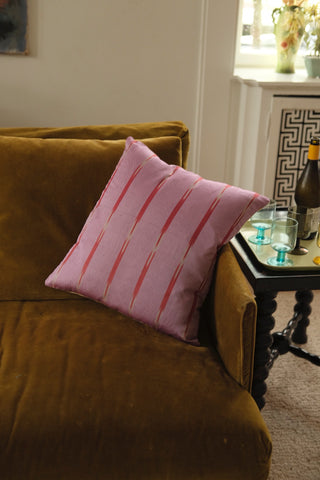 silk pillow pink pillow in silk