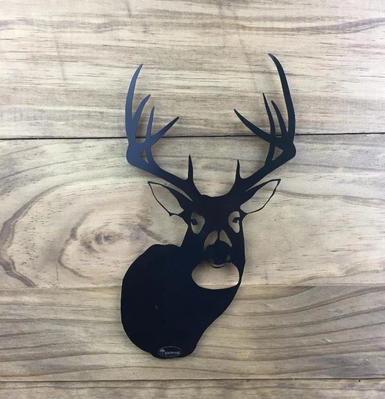 metal deer head cutout