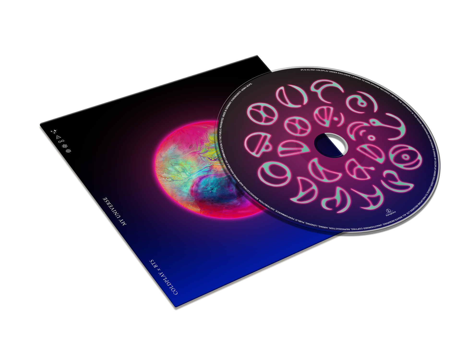 Coldplay х BTS my Universe (Epiphane Edition) - Alternate CD Single. Coldplay "Parachutes (CD)".