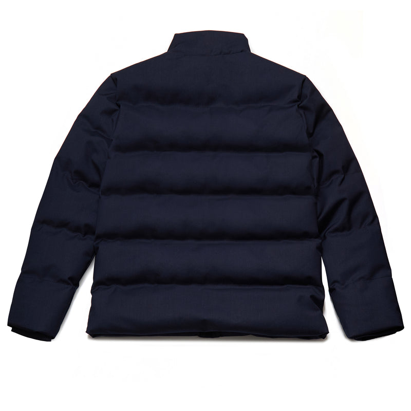 Jarell Men's Puffa Jacket in True Navy – Nines Collection