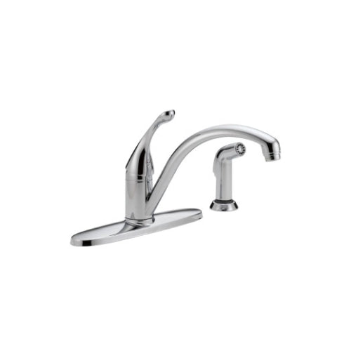 Delta Signature Single Handle Kitchen Faucet With Sidespray 8cc 4