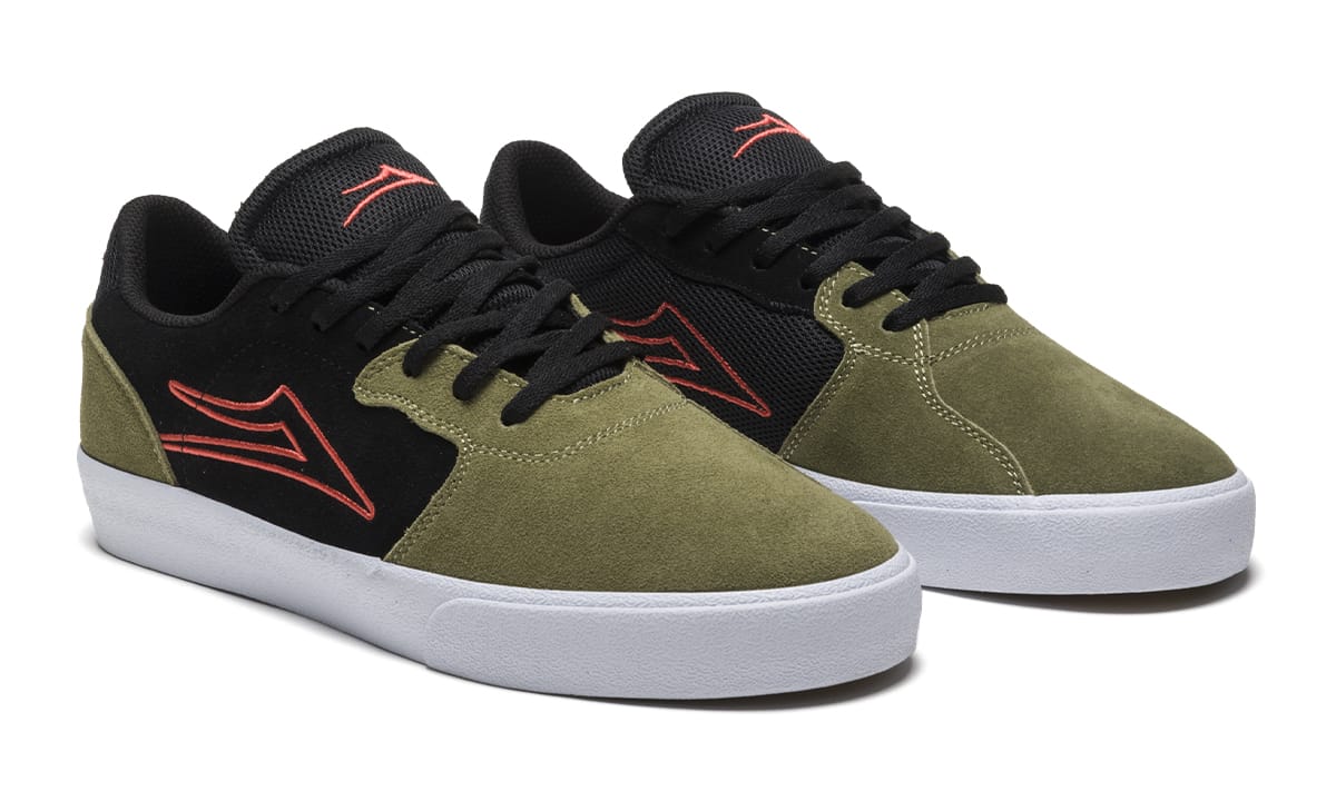 Cardiff - Olive/Black Suede - Mens Shoes - Skate Vulcanized | Lakai – Lakai  Limited Footwear