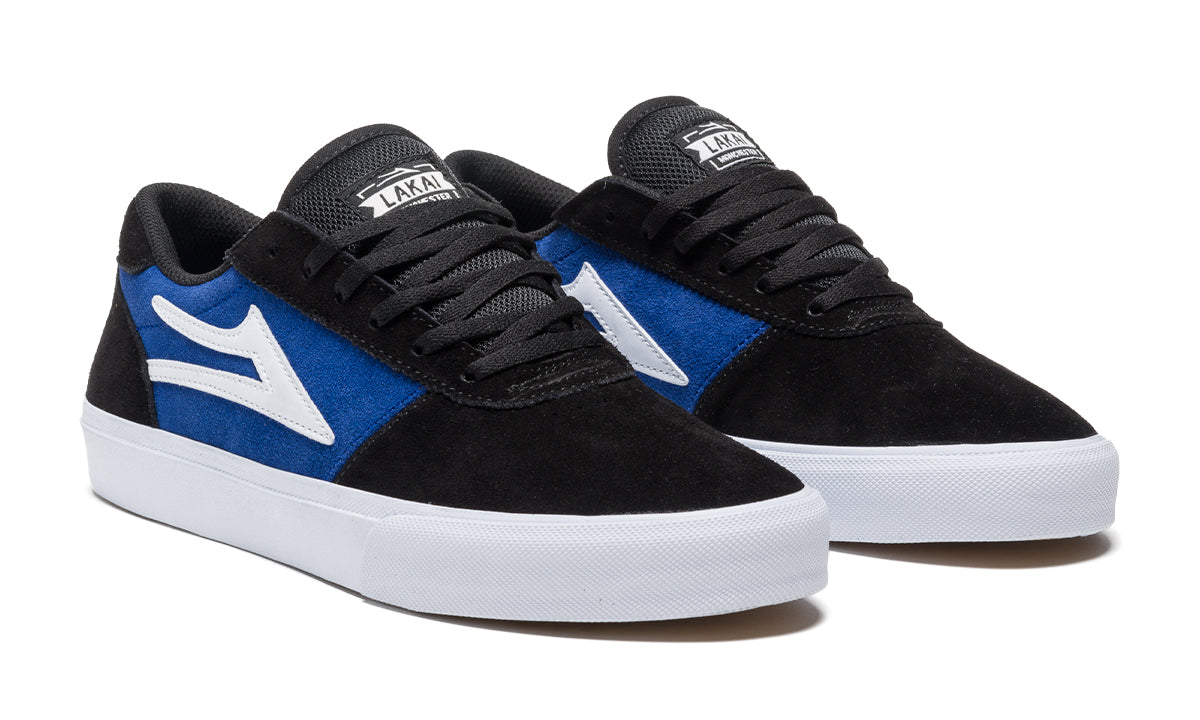 Manchester - Black/Blue Suede - Mens 