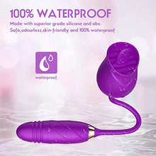 Load image into Gallery viewer, Rose Toy for Woman, Clitoral Nipple Stimulator-G spot Vibrator with 10 Sucking Modes, Vibrating Personal Massager Rose Vibrator Sex Toys for Female Couples Adult Sex Toys &amp; Games