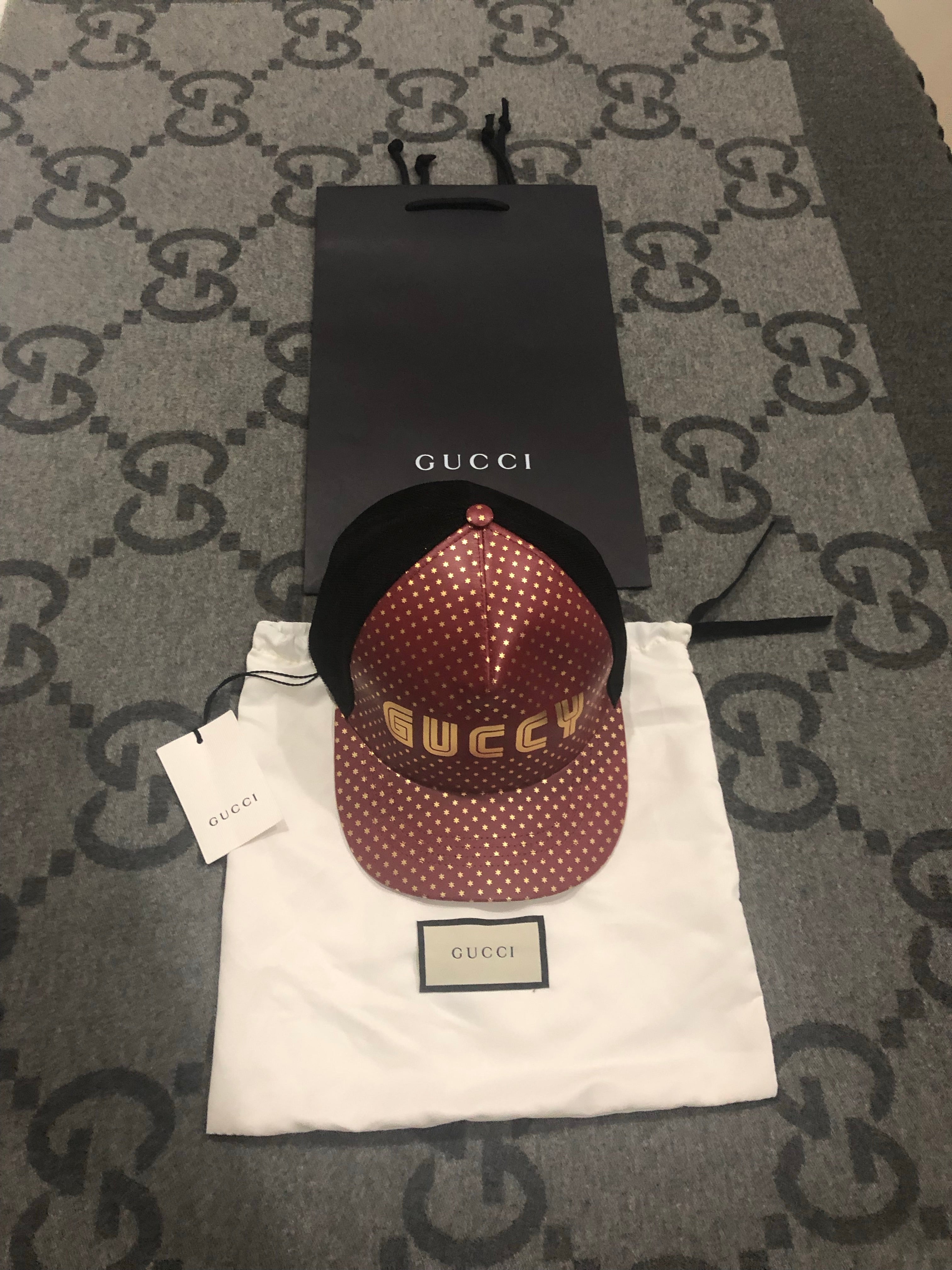 gucci hat tags