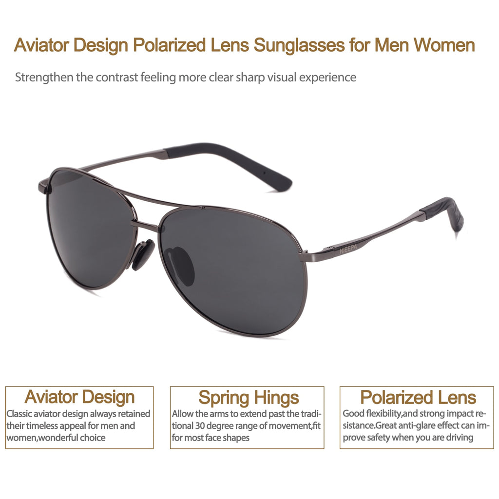 women's polarized aviator sunglasses