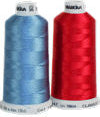 Madeira Rayon 40 wt. Machine Embroidery Thread - 1376 Independence Blu –  Make & Mend