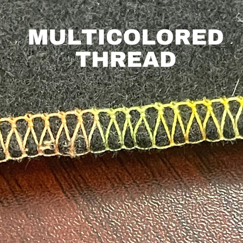 multicolored thread