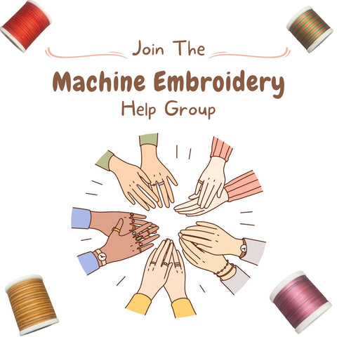 machine embroidery assistance