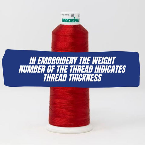 what does thread weight mean