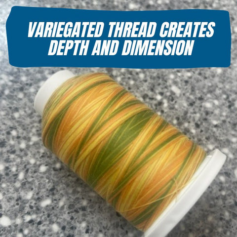 should you use multicolored thread