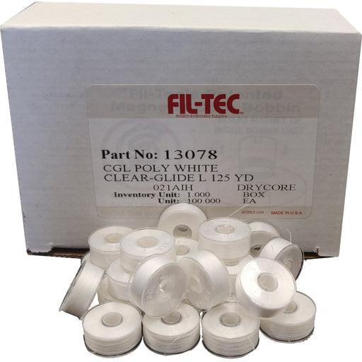 FilTec 12445 MagnaGlide Magnetic Core Prewound M Embroidery Bobbins —  AllStitch Embroidery Supplies