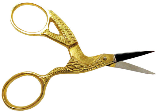 Gingher Gold Stork Embroidery Scissors