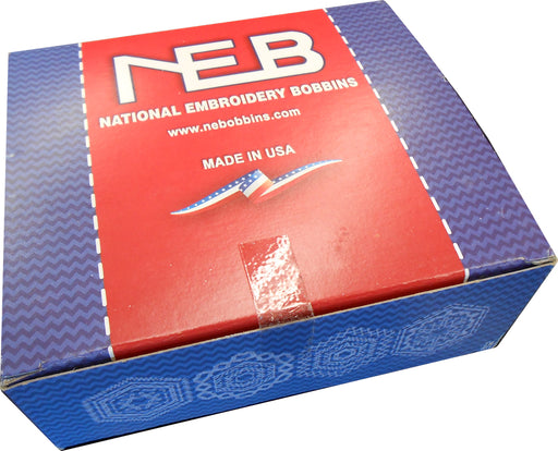 NEB Embroidery Bobbins Black 24ct.