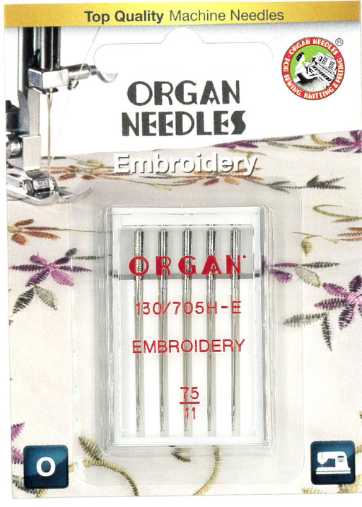 Organ - Anti-Glue Size 75/11 Needles – Merrily We Quilt Along