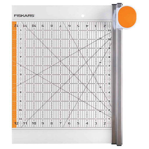 Fiskars Craft Supplies: Self Healing Cutting Mat for Crafts, Sewing, and  Quilting Projects, 24x36” (12-83727097J), Gray & Acrylic Ruler, 6x24 Inch