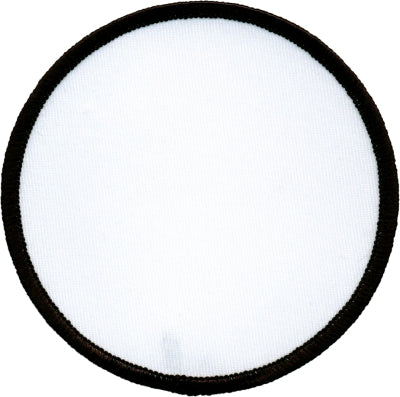 TEHAUX 20pcs Heat Transfer Patch Blank Hat Round Labels White Outfits  Embroidery Patch Sublimation Applique Heat Transfer Blank Patch Blank  Patches